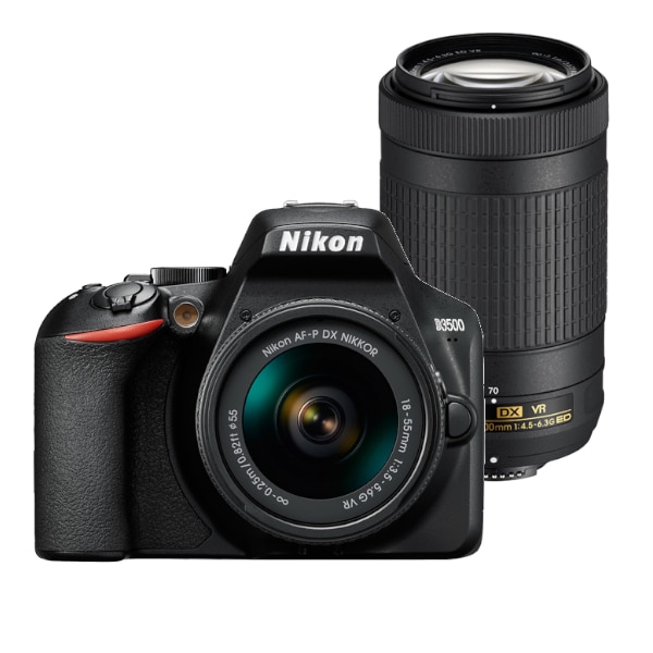 Nikon D5600 DSLR ī޶  AF-P 18-55mm  AF-P 70-30..